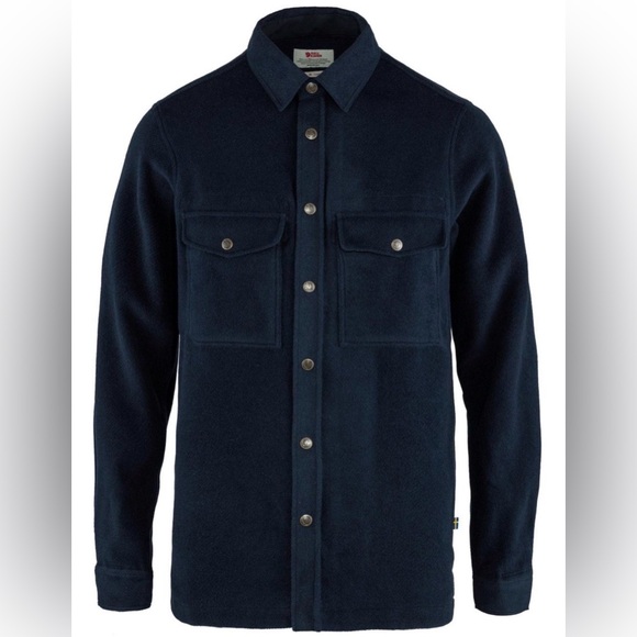 Fjallraven Other - FJALLRAVEN CANADA SOLID SHIRT - NIGHT SKY Navy Blue Men’s Small Button Up NWT